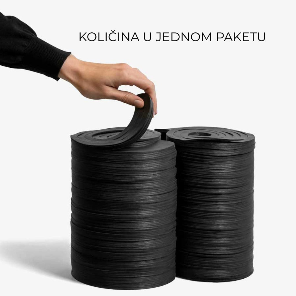Papir za pakovanje – Crna boja (4,7kg) - Smart Pack Adria