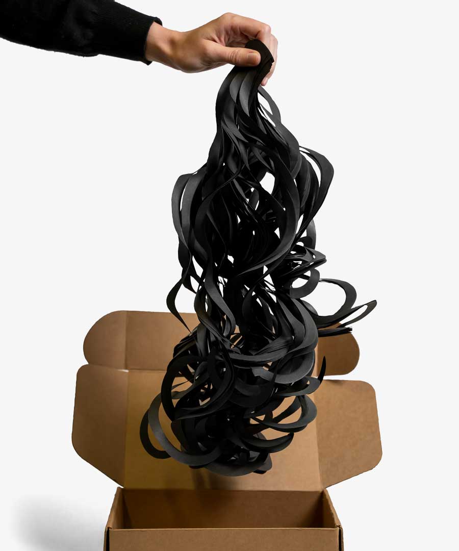 Papir za pakovanje – Crna boja - Smart Pack Adria